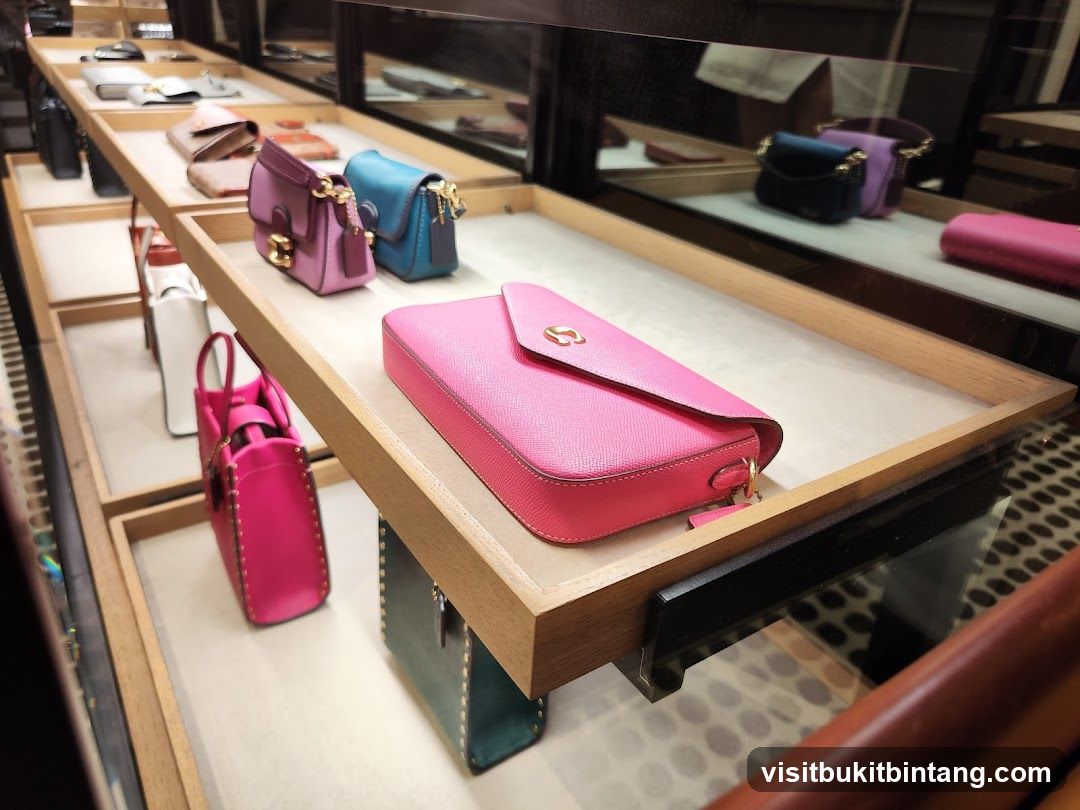 Handbags on Display