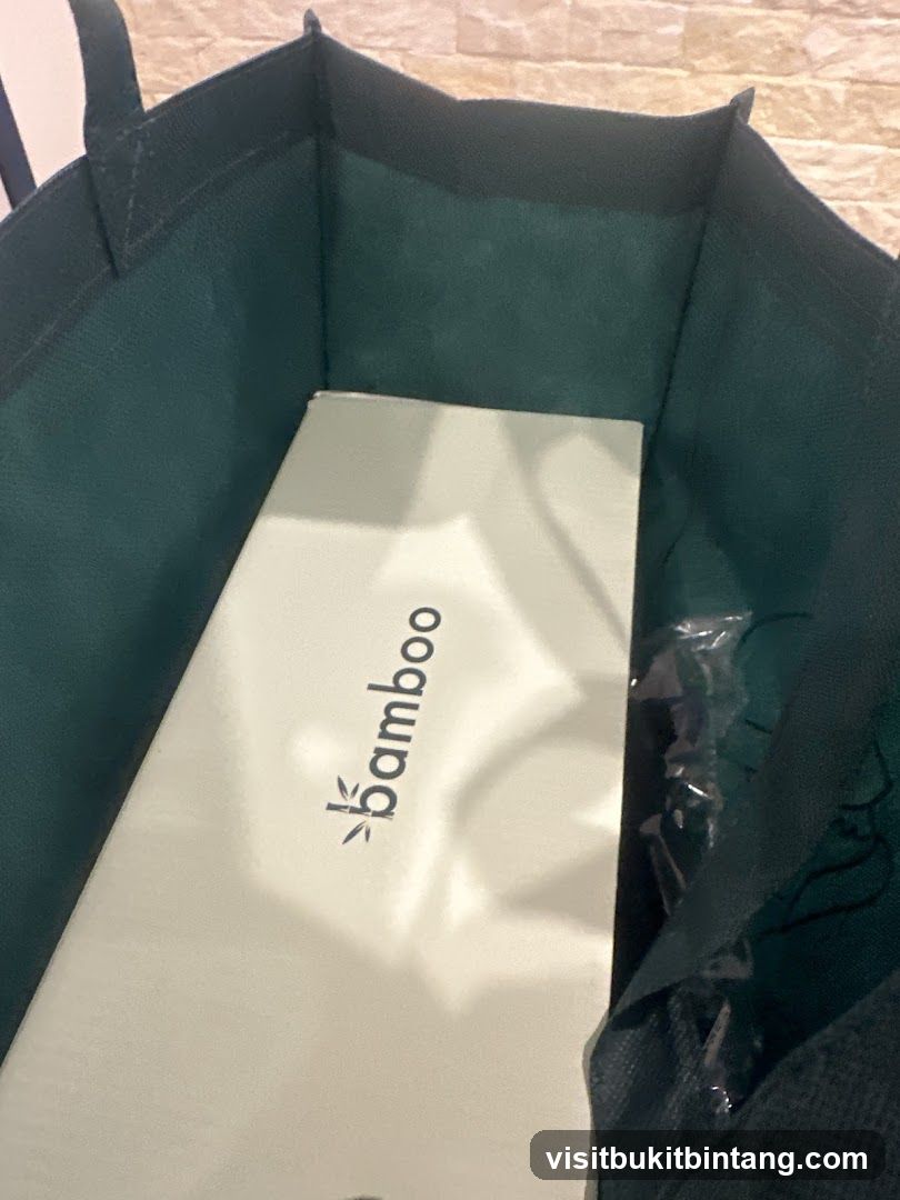 Bamboo Box in Tote Bag