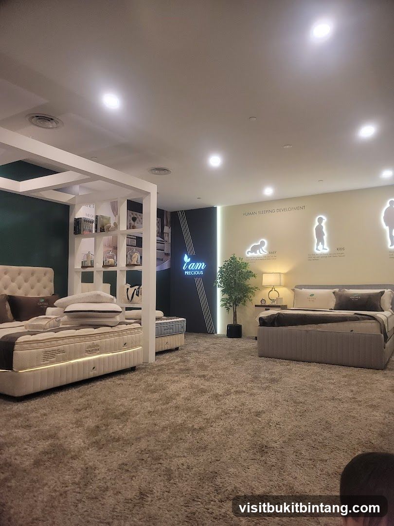 Mattress showroom