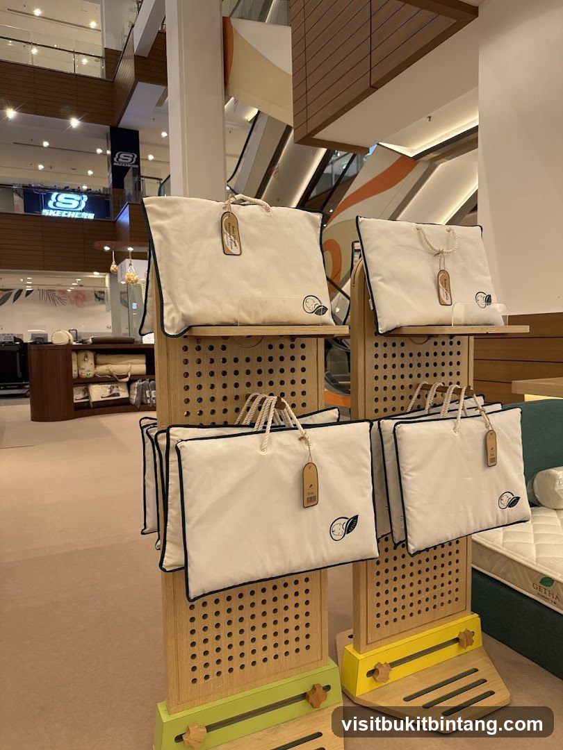 Pillows on Display