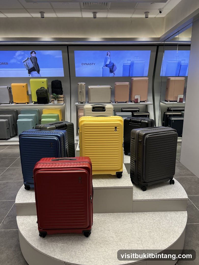 Luggage Store Display