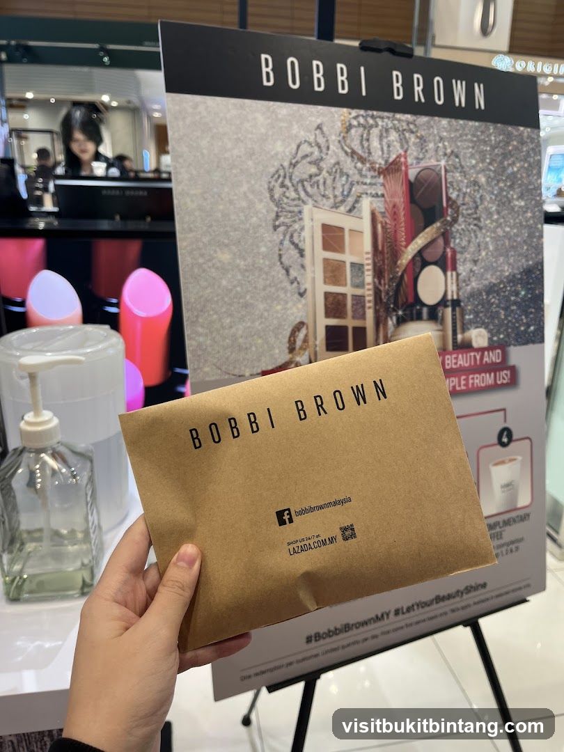 Bobbi Brown promotional display