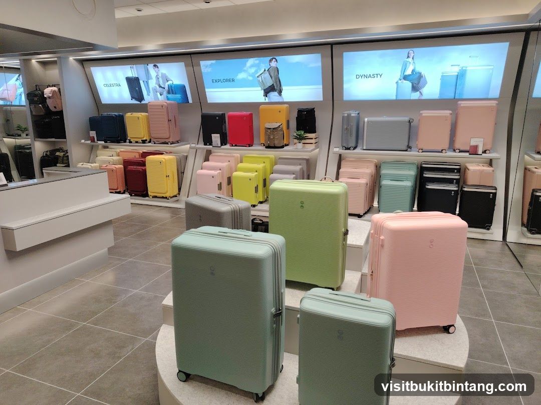 Luggage Store Display