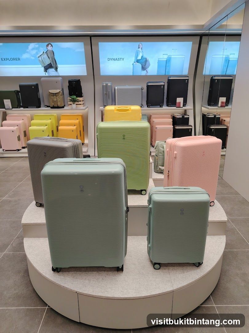 Luggage Store Display
