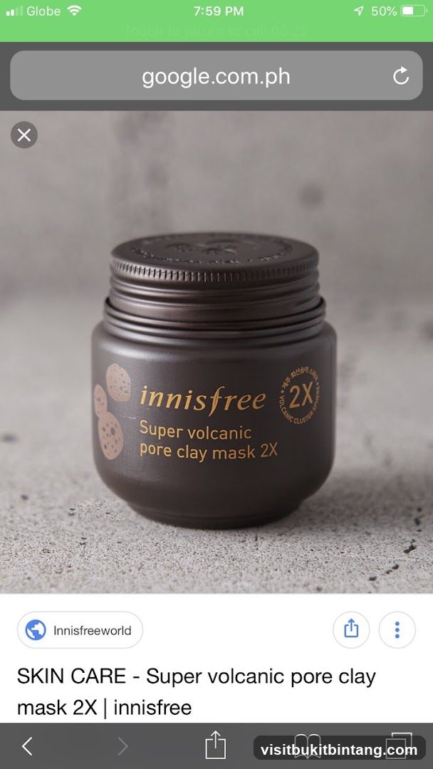 Innisfree Super Volcanic Pore Clay Mask 2X