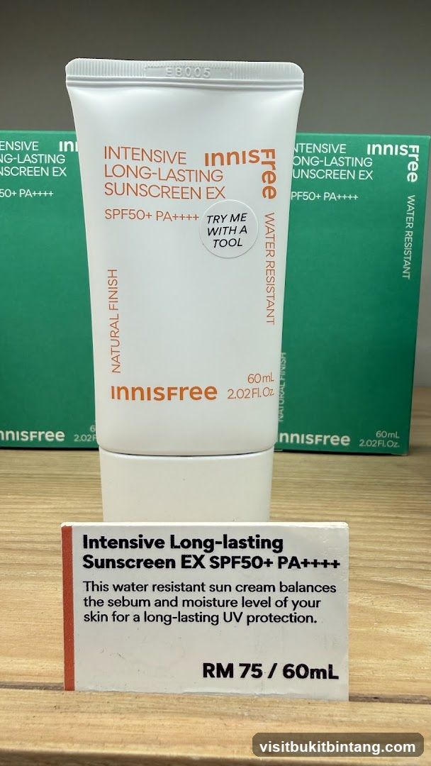 Innisfree Intensive Long-lasting Sunscreen EX
