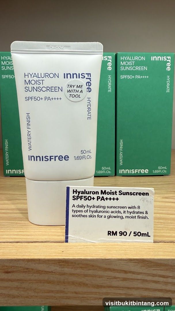 Innisfree Hyaluron Moist Sunscreen