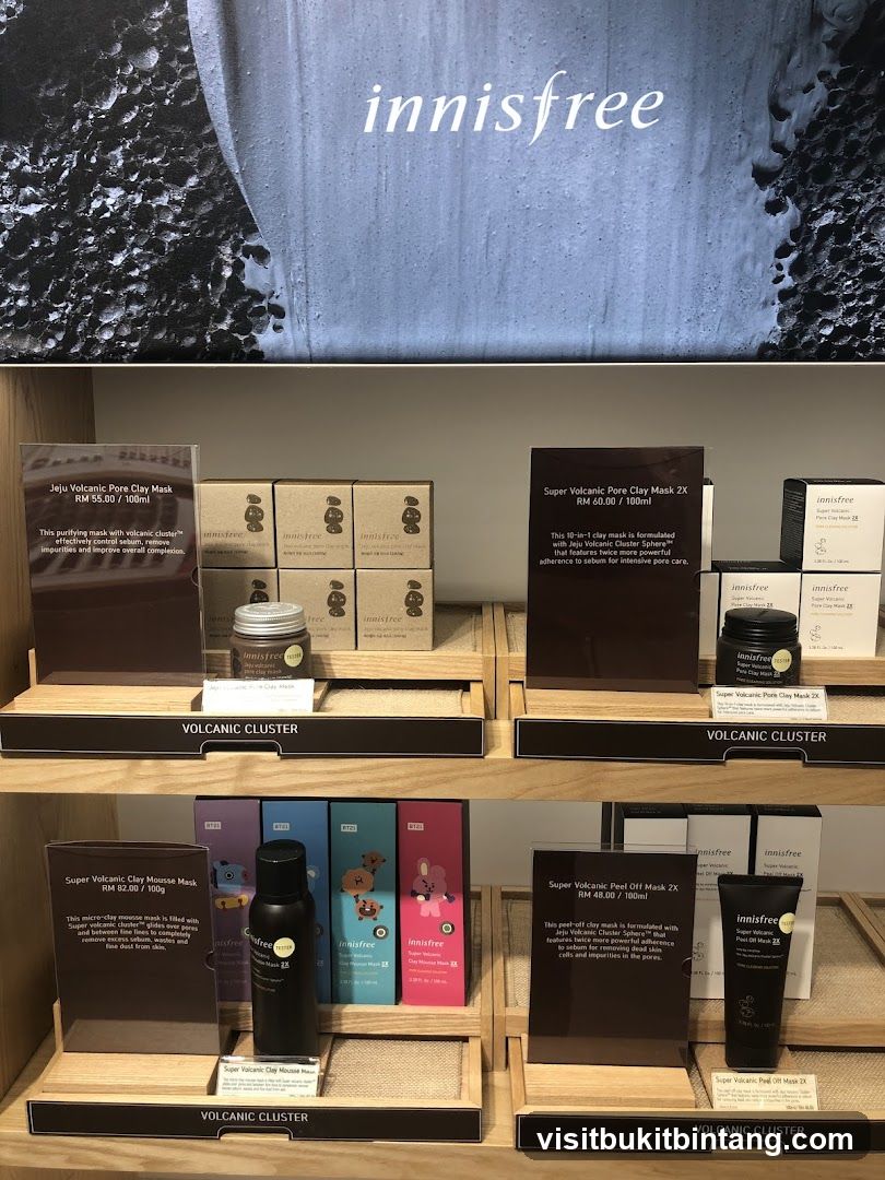 Innisfree Skincare Display