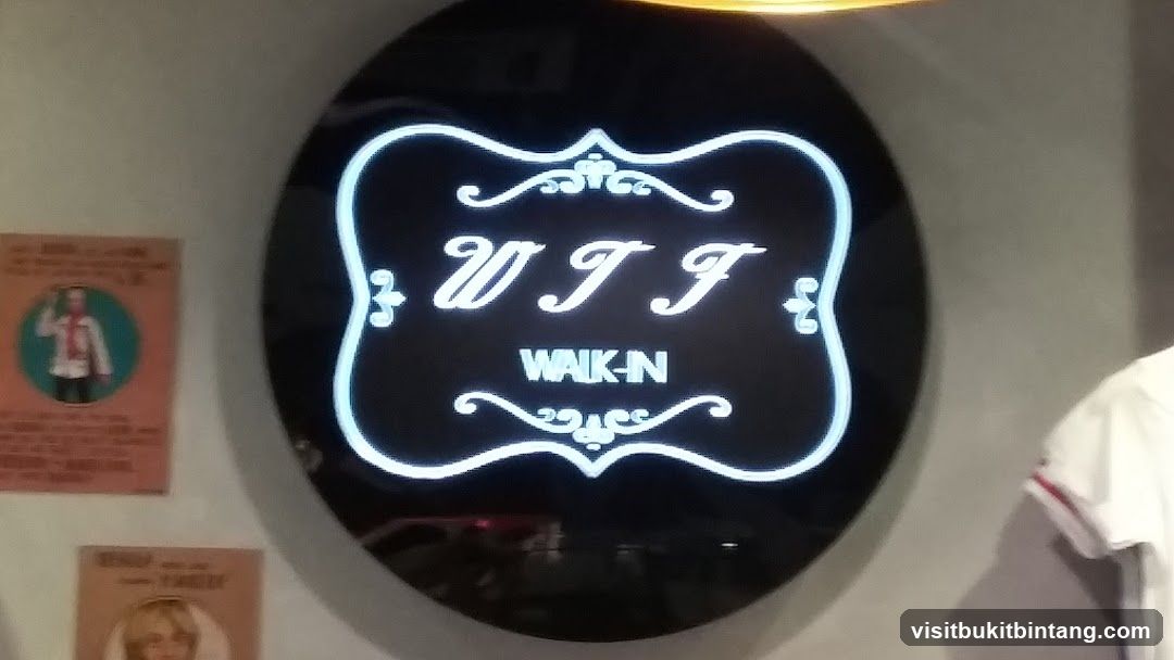 WTF Walk-In Sign