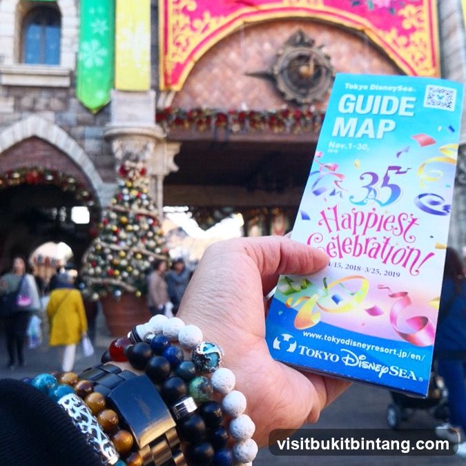 Tokyo DisneySea Guide Map
