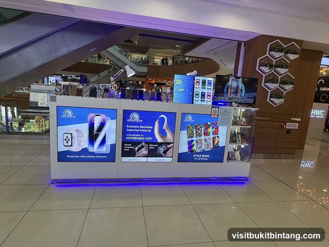 Mobile Accessories Kiosk