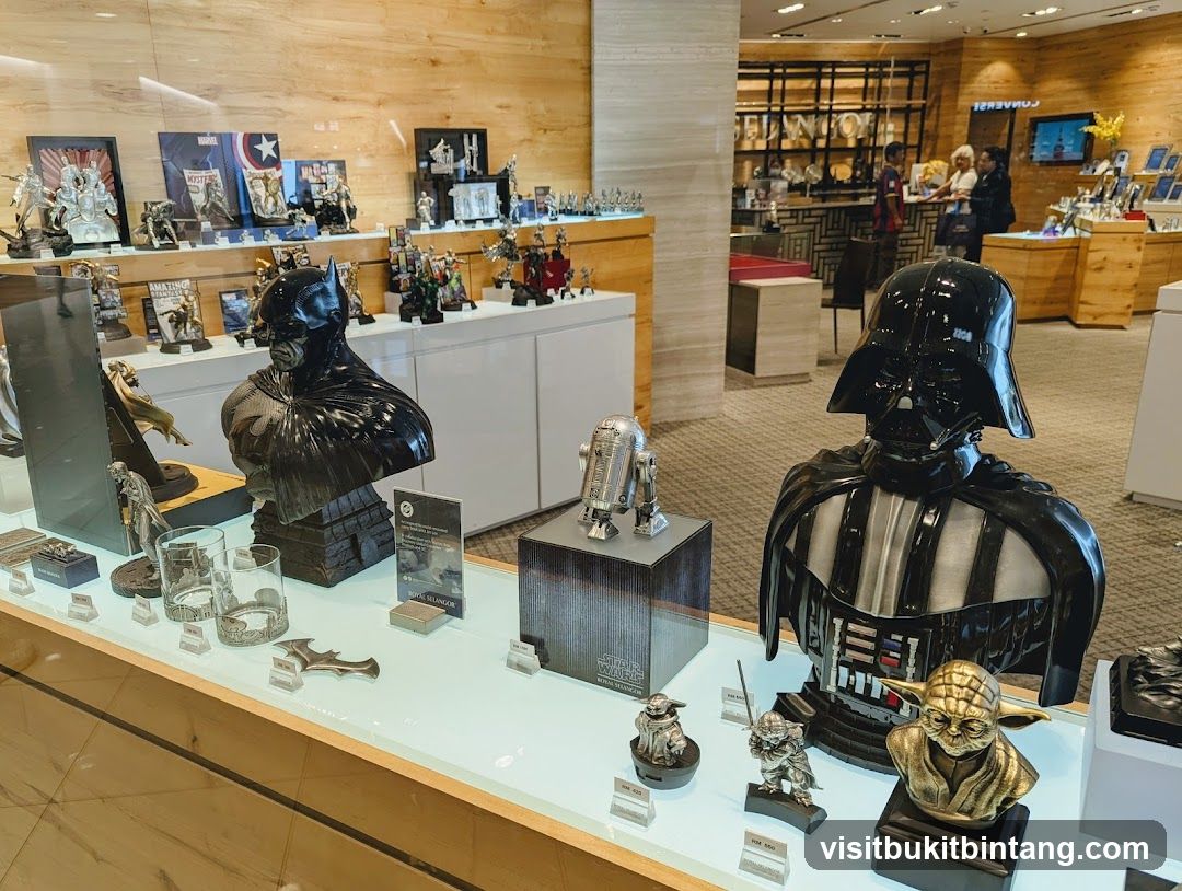 Display of Collectible Figurines