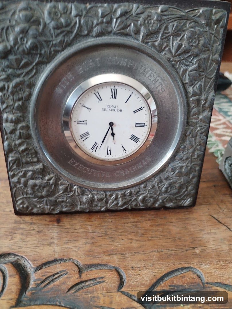 Royal Selangor Clock