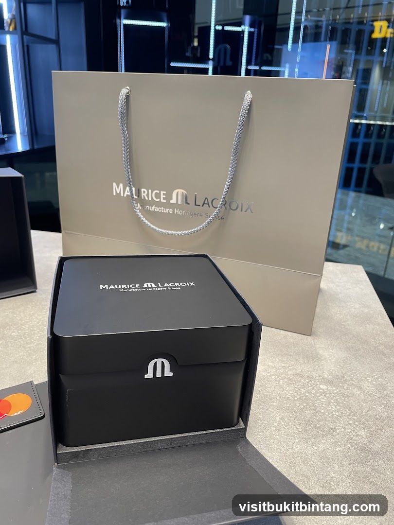 Maurice Lacroix Watch Box and Bag