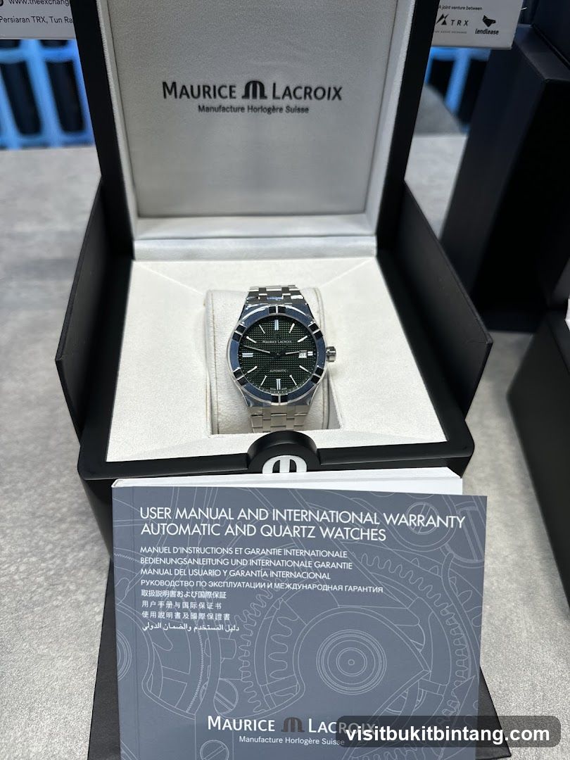 Maurice Lacroix Watch and Manual