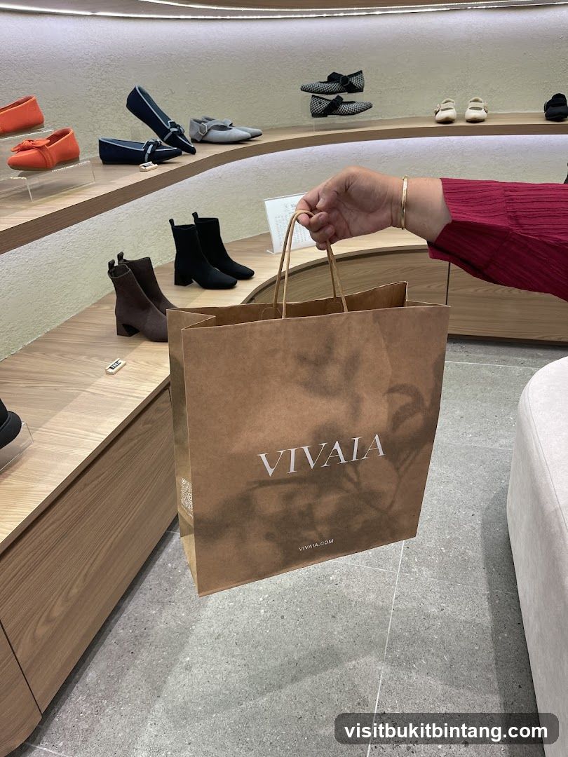 Shopping Bag with Brand Name