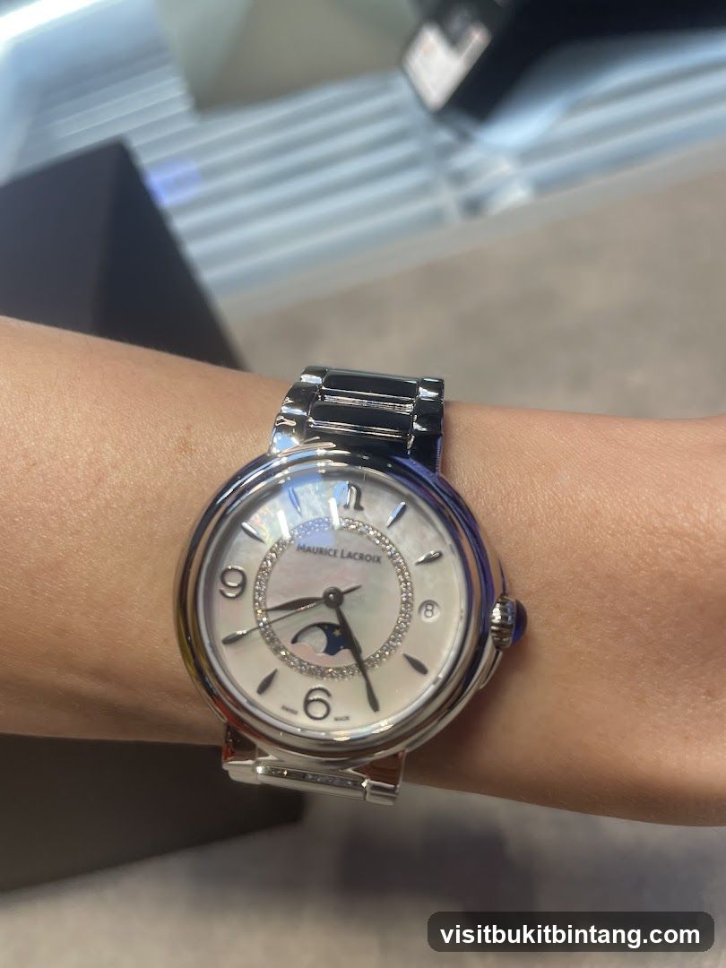 Maurice Lacroix Watch on Wrist