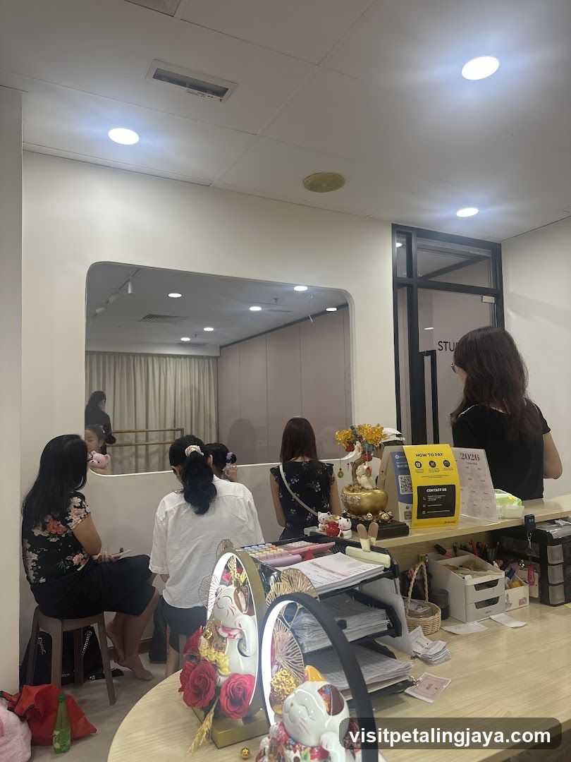 Interior of a salon or beauty shop