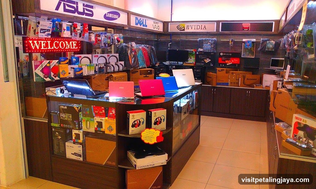 Electronics Store Interior