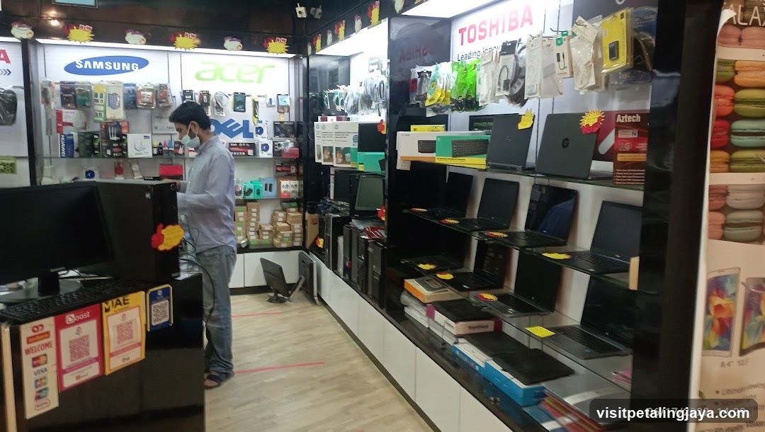 Electronics Store Interior