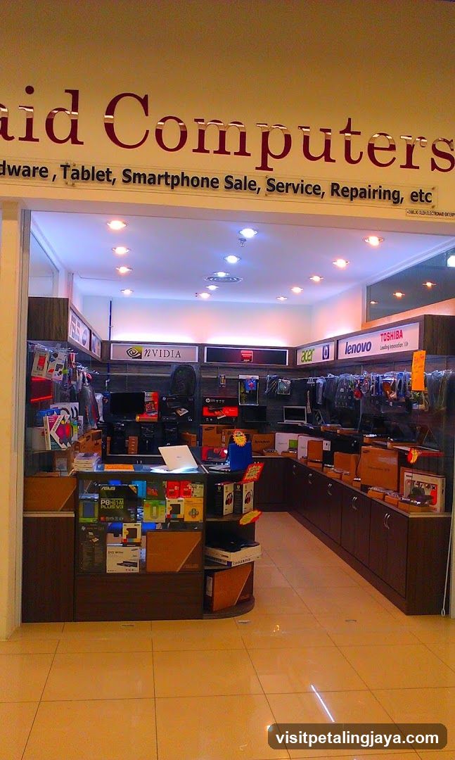 Computer Store Interior