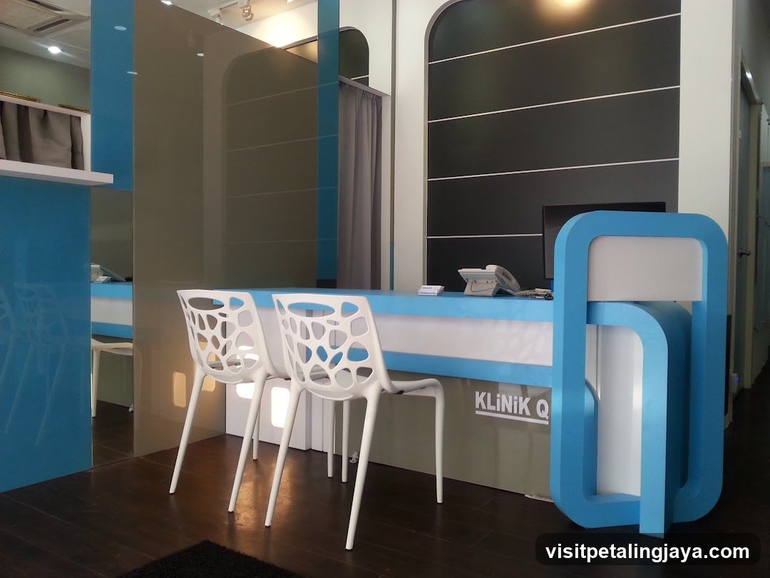 Modern Reception Area Interior