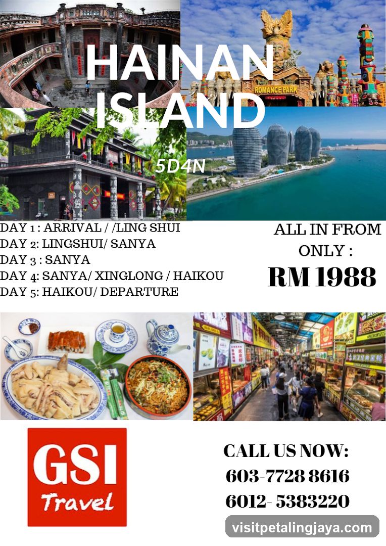 Hainan Island Travel Brochure