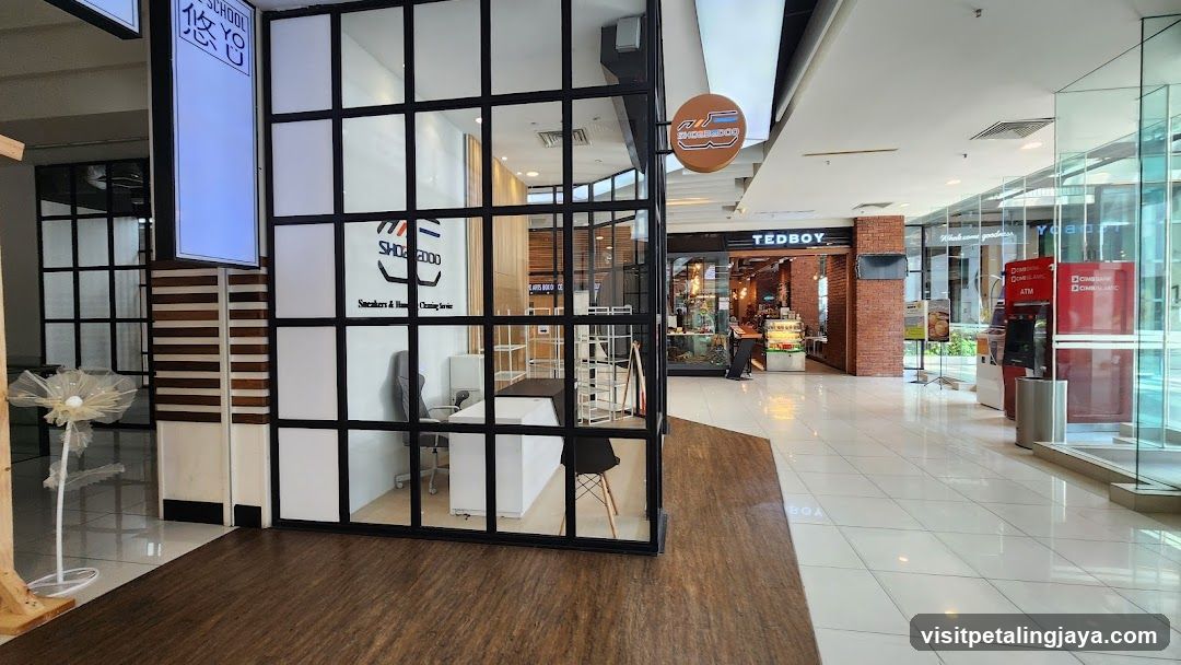 Shopping Mall Interior View