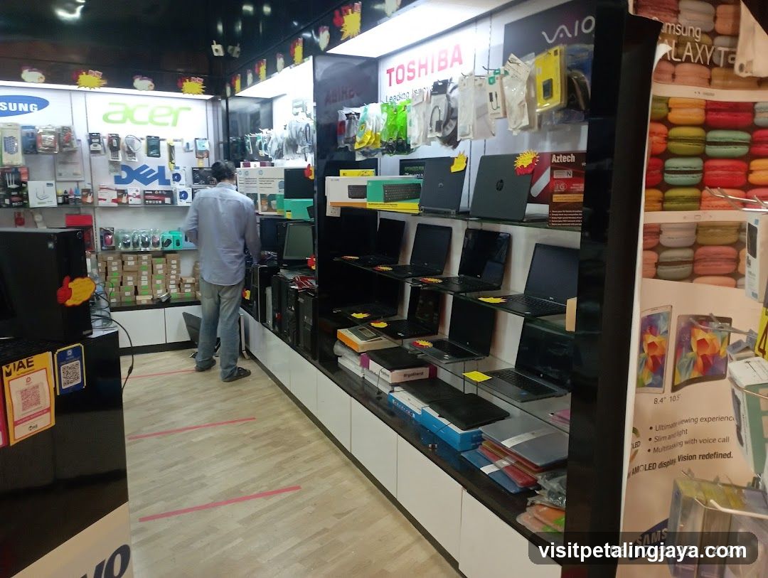 Electronics Store Interior