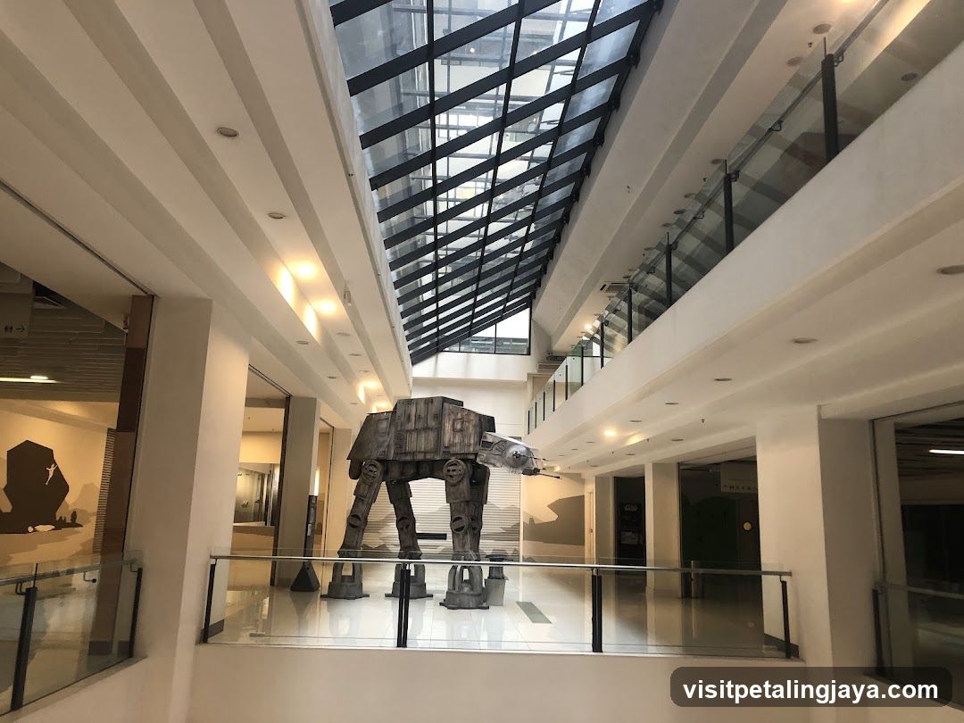 AT-AT Walker in Mall Interior