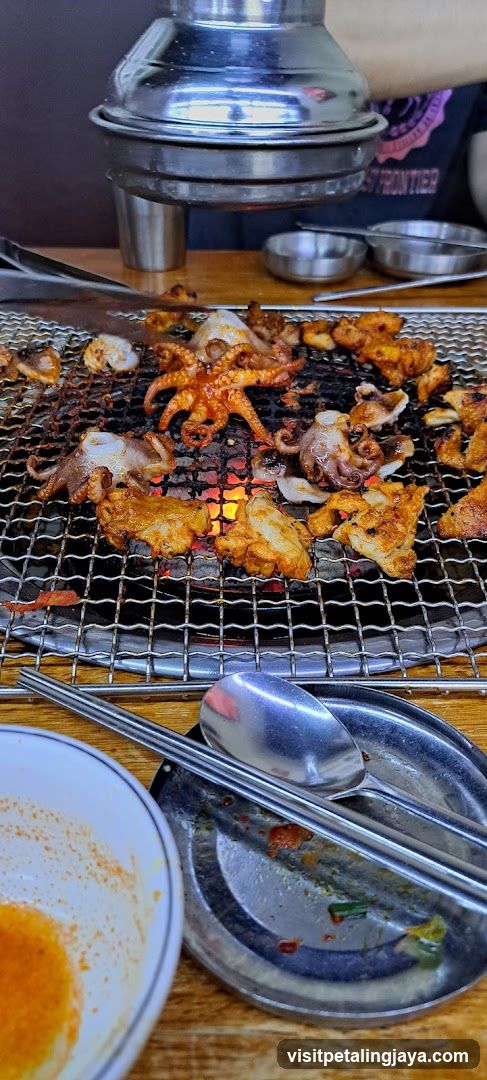 Grilled Octopus and Meat