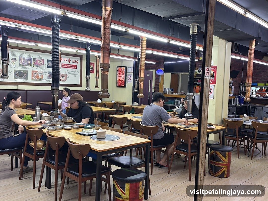 BBQ Restaurant Interior