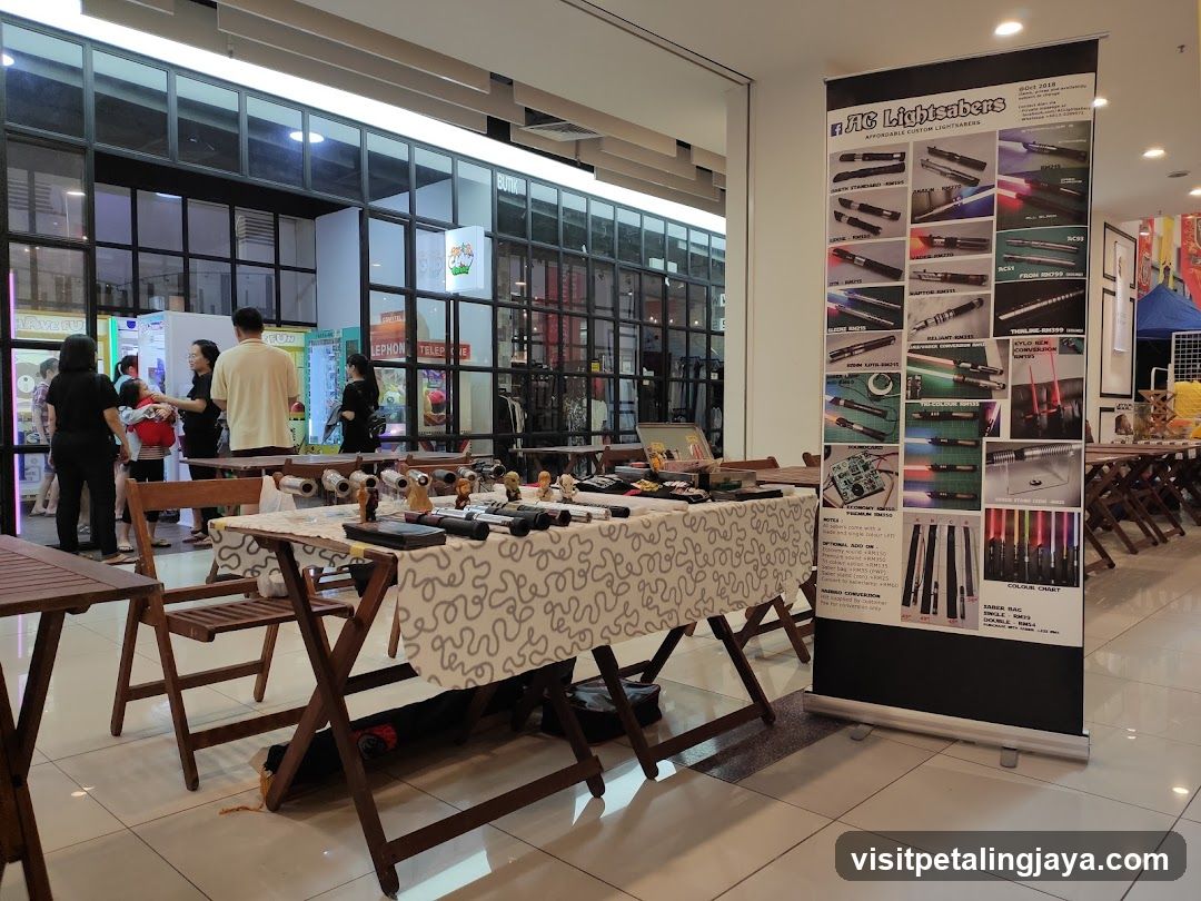 Lighter Display Booth