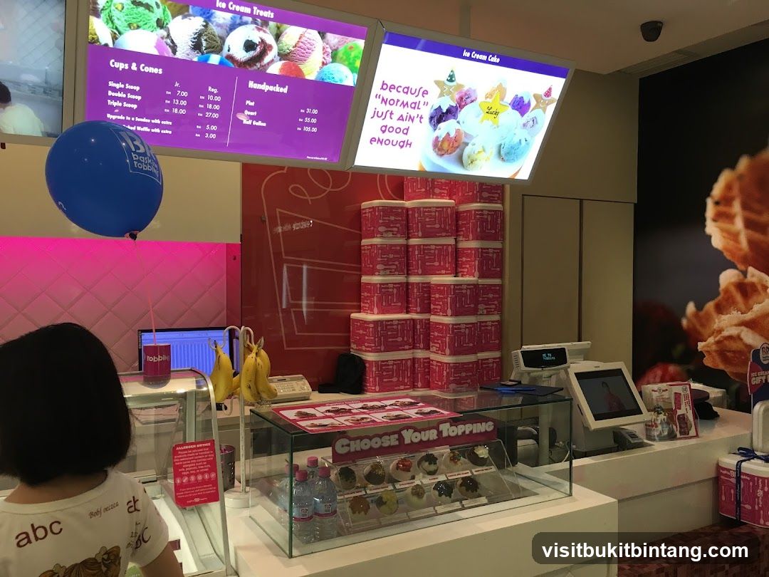 Ice Cream Shop Counter
