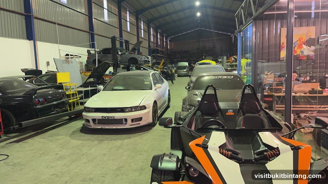 Car Workshop Interior