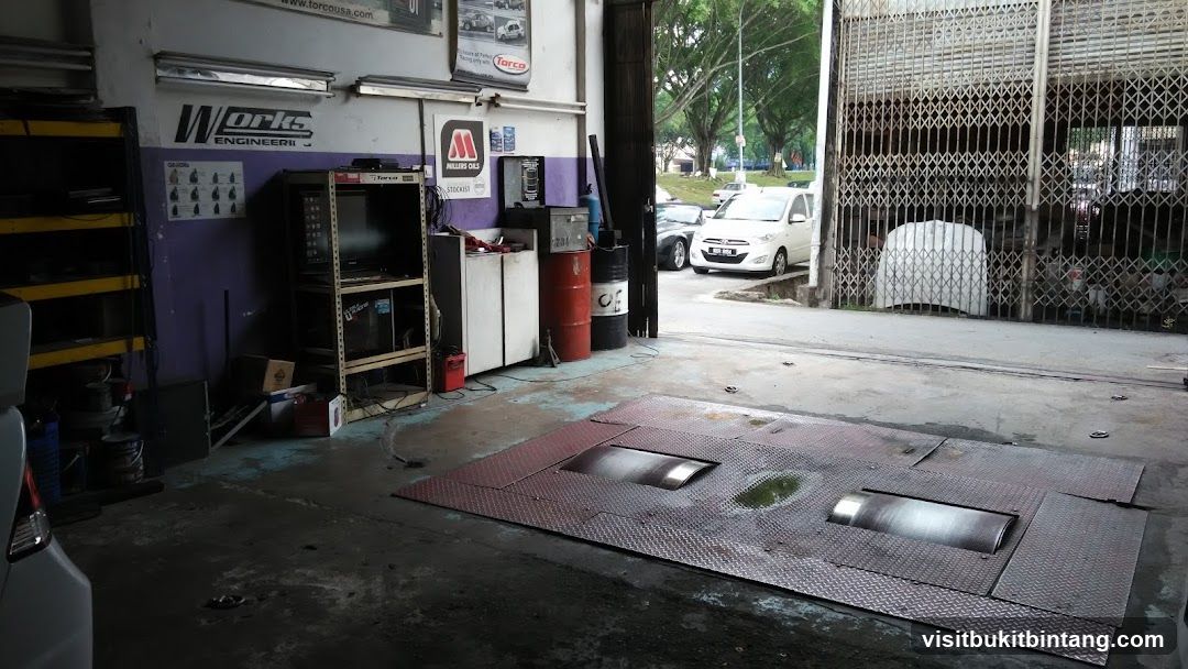 Car Workshop Interior