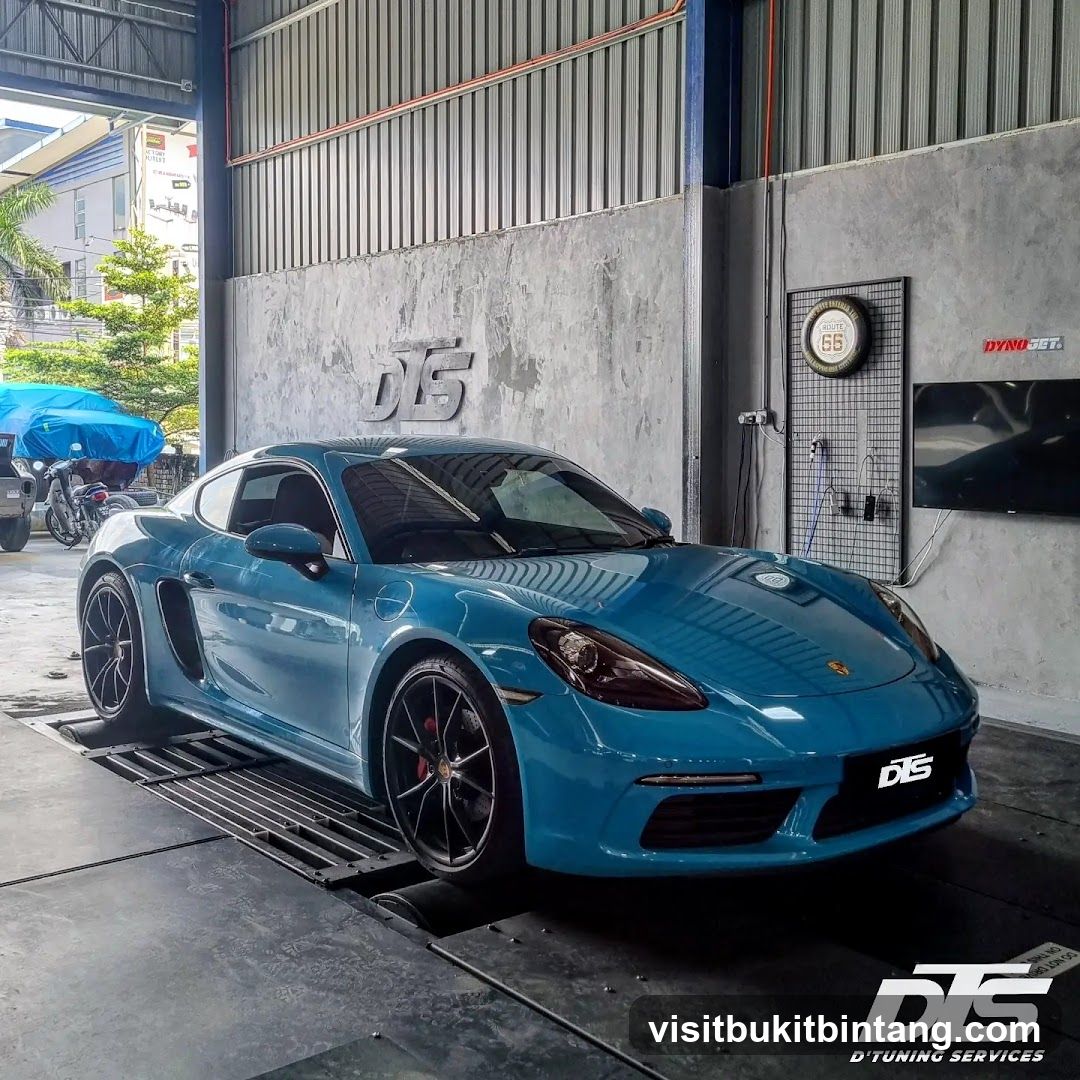Car on Dynamometer