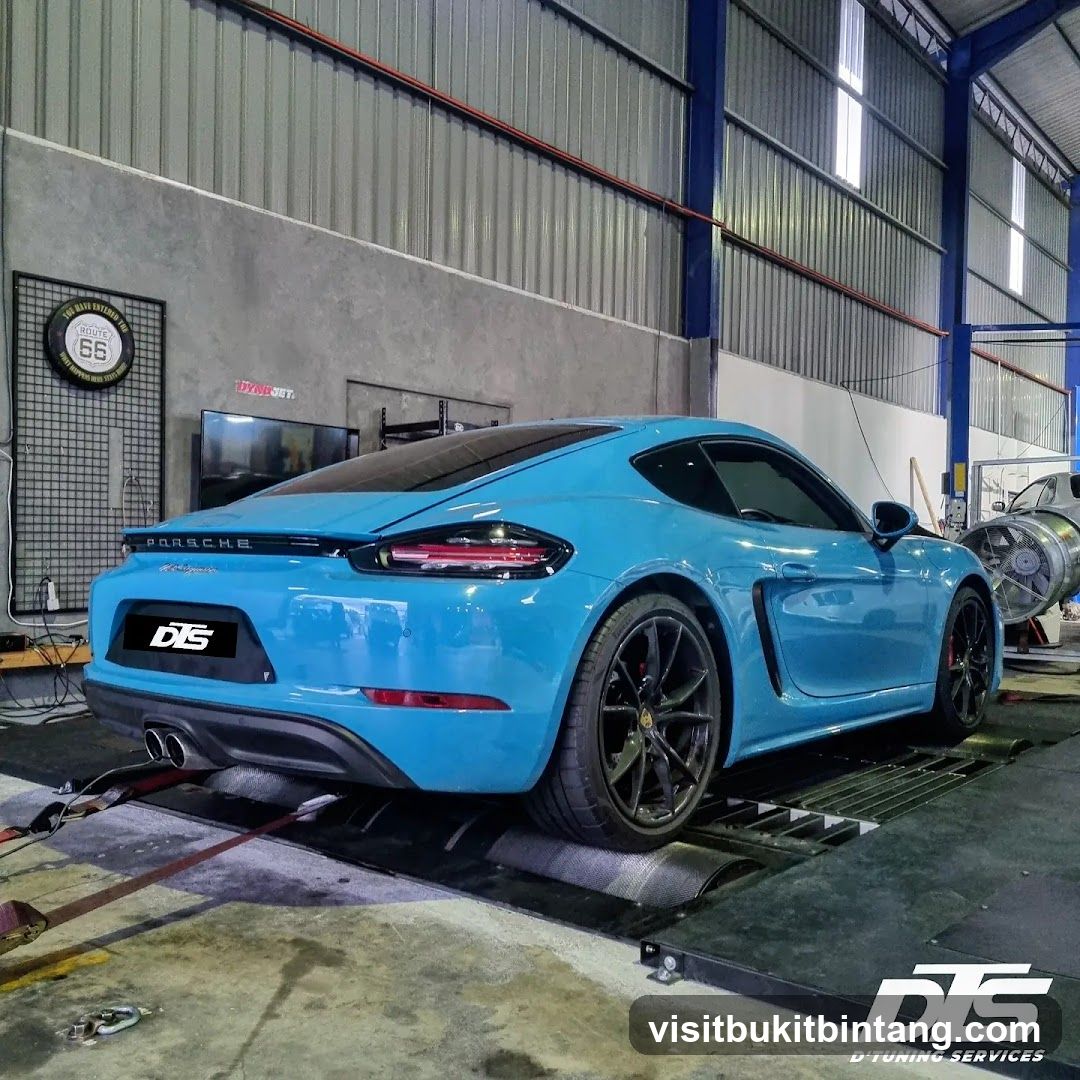 Car on Dynamometer