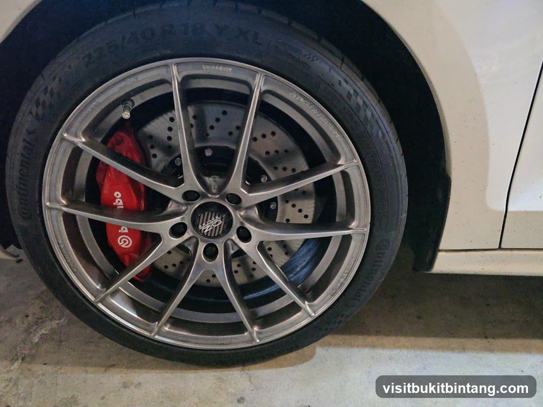 Car Wheel and Brakes