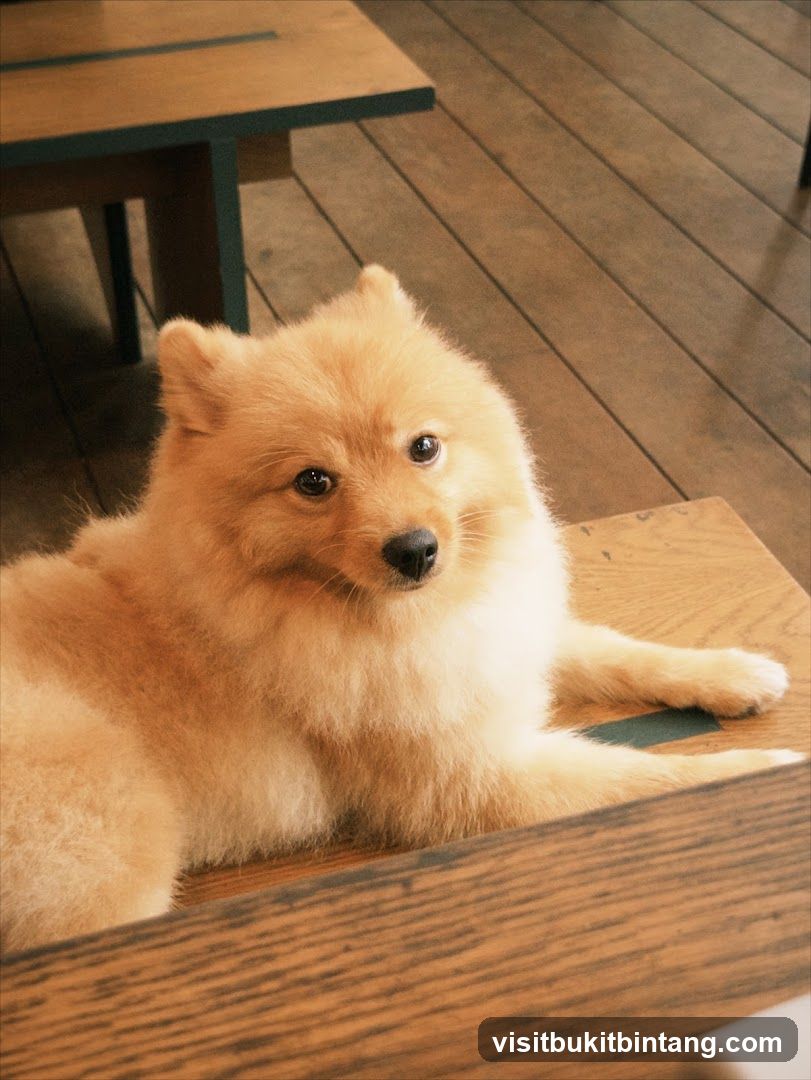Fluffy Pomeranian Dog