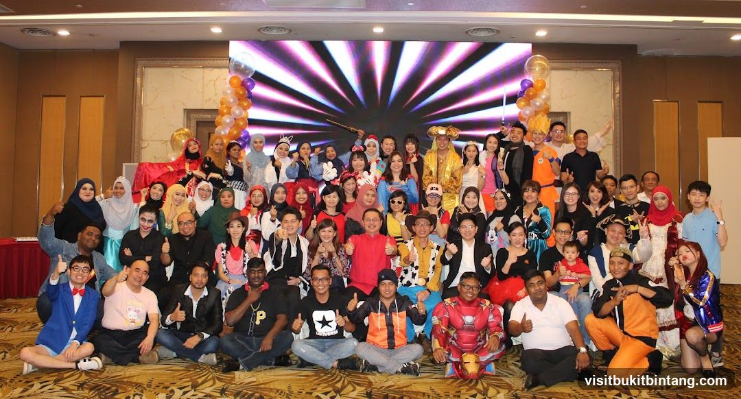 Costume Party Group Photo