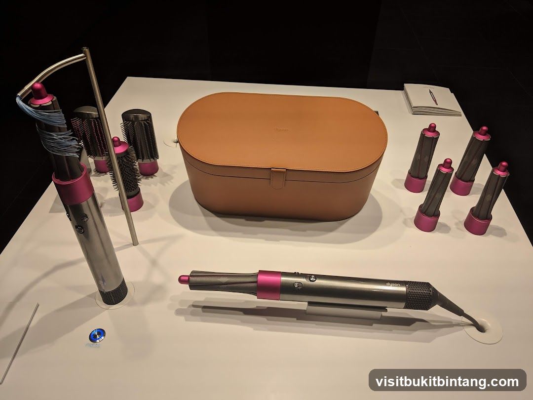 Dyson Hair Styler Display