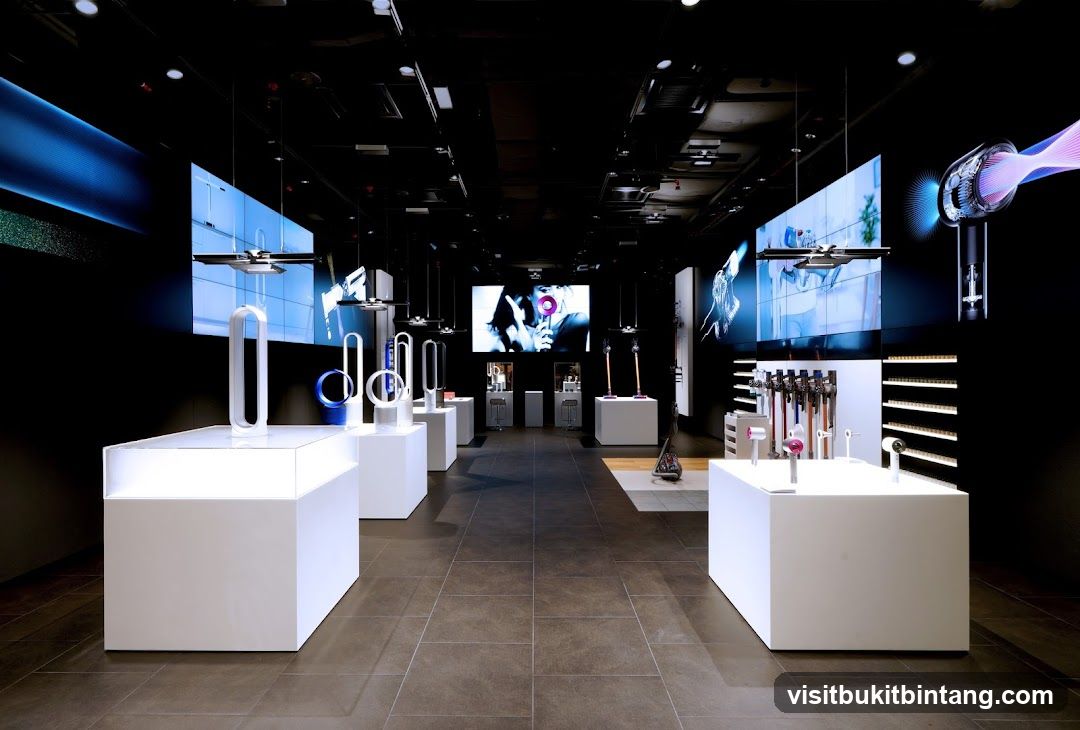 Dyson Store Interior