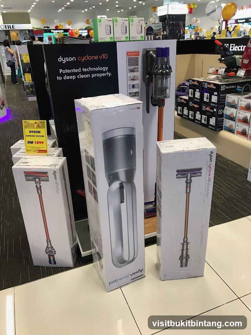 Dyson Vacuum Display