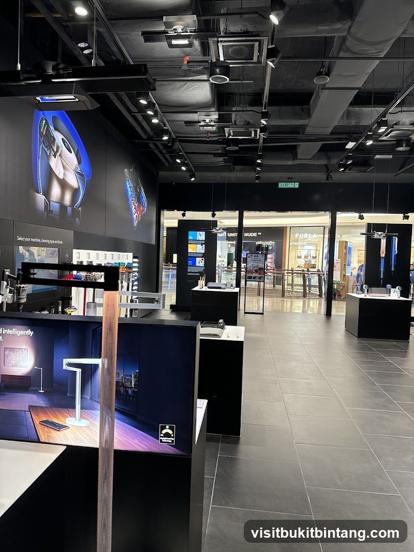Modern Electronics Store Interior