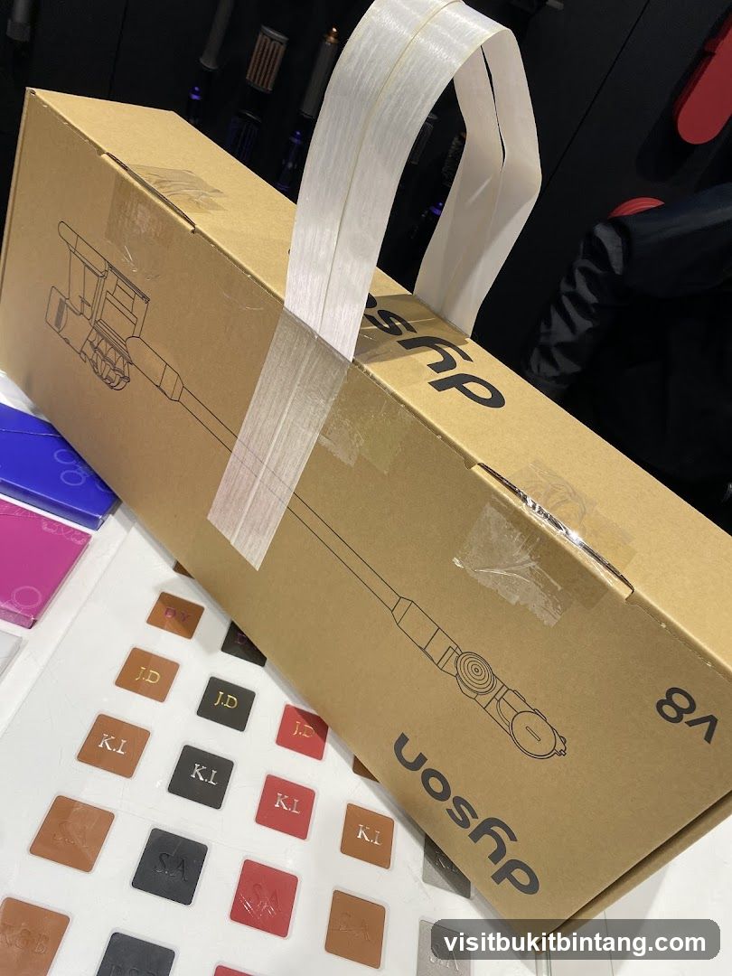 Dyson V8 Vacuum Box