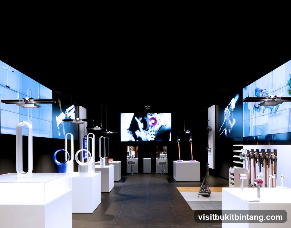 Dyson Store Interior