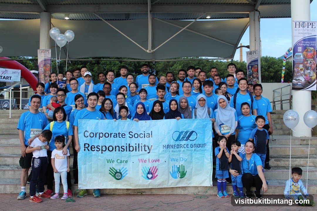 Group Photo at Corporate Social Responsibility Event