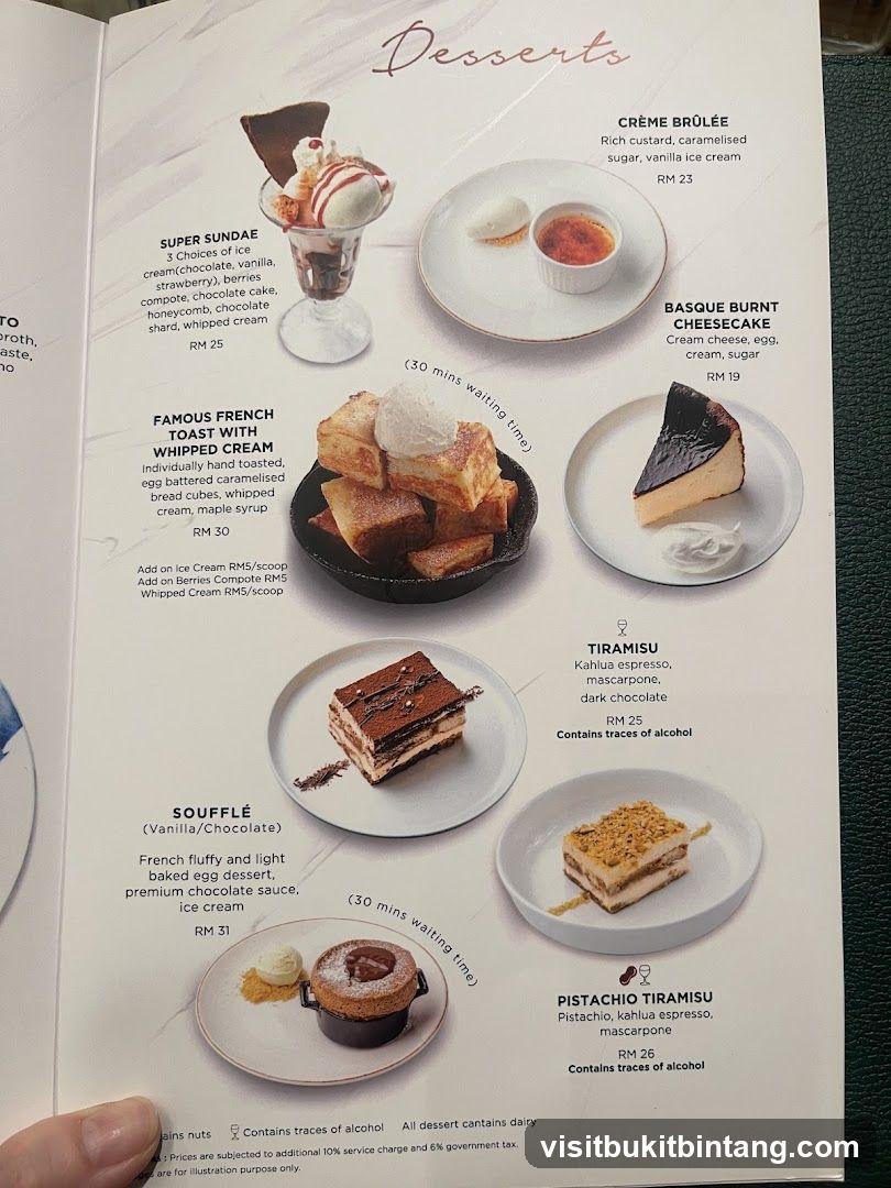 Desserts