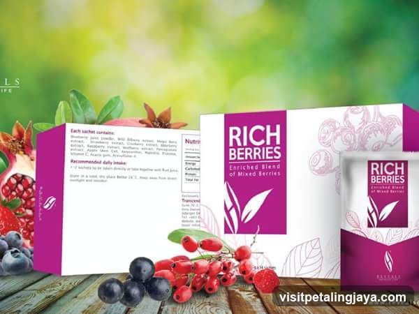 Rich Berries Product Display